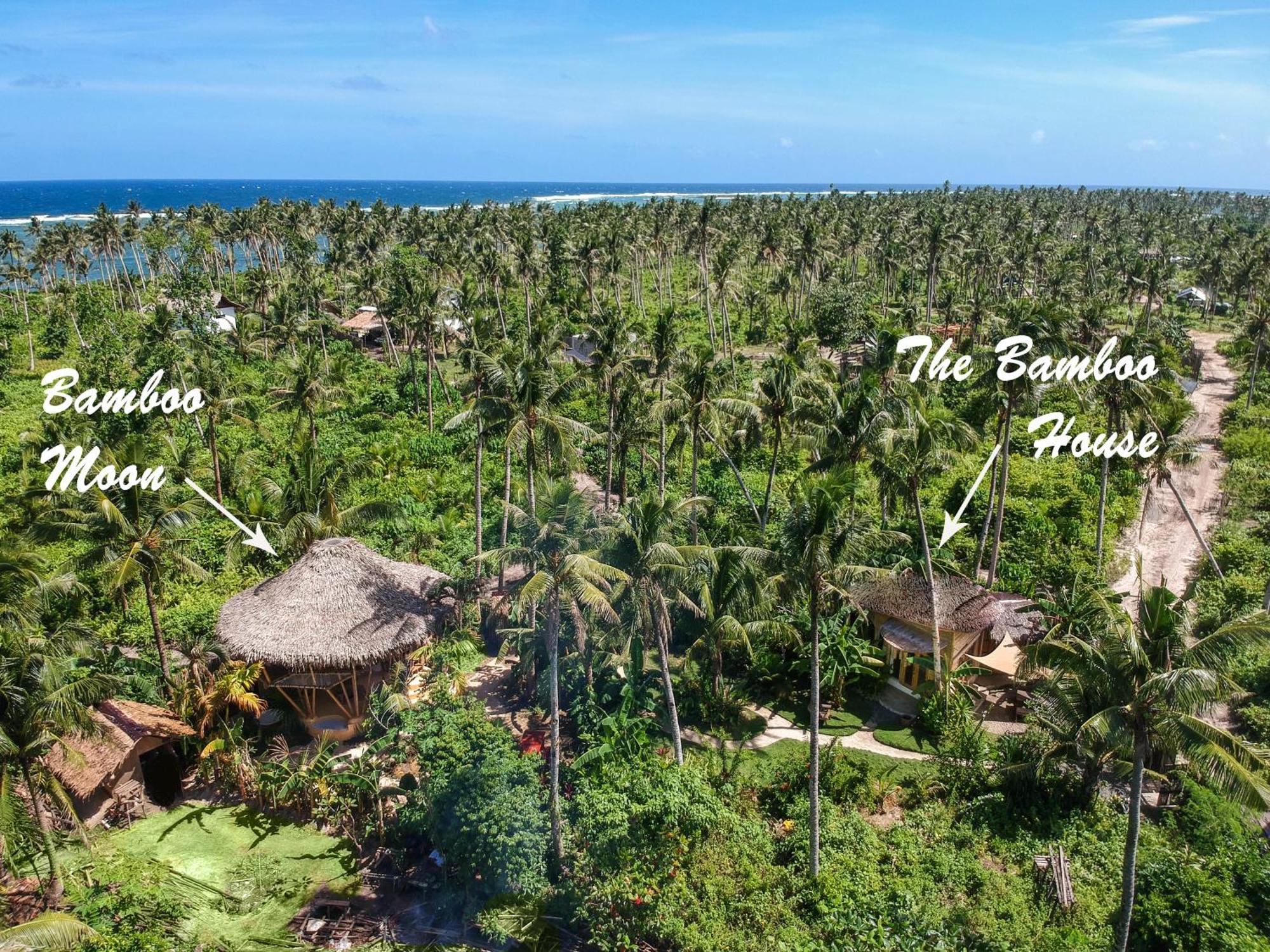 The Bamboo Houses - Tropical Garden & Empty Beach General Luna  Zewnętrze zdjęcie