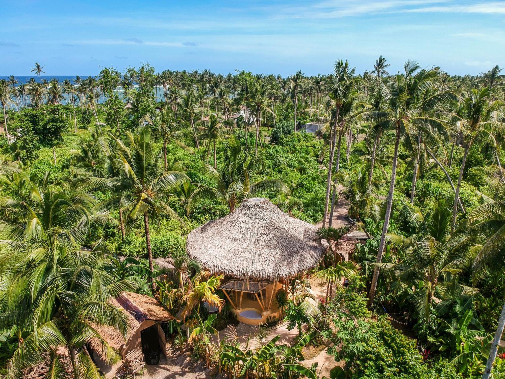 The Bamboo Houses - Tropical Garden & Empty Beach General Luna  Zewnętrze zdjęcie